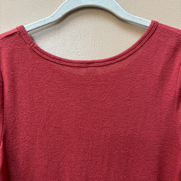 Old Navy Plush Knit Long Sleeve Tee Spice (Orange/Brown) Size XS NWT - Picture 4 of 9